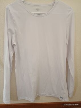 ADAR White Long Sleeve Top